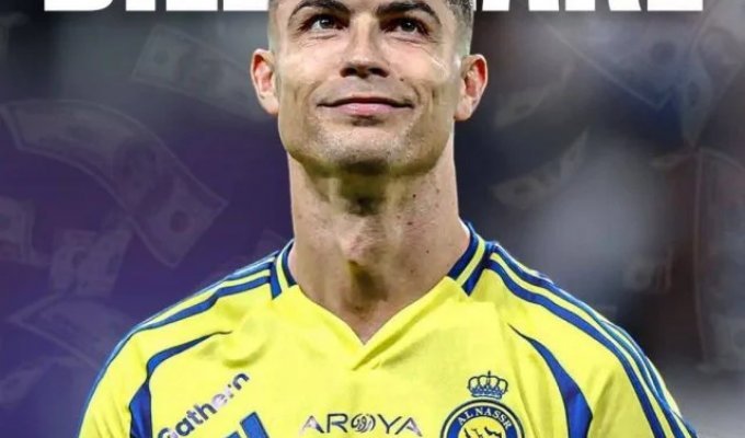 Криштиану Роналду стал первым футболистом-миллиардером — его состояние достигло $1,4 млрд (фото + видео)