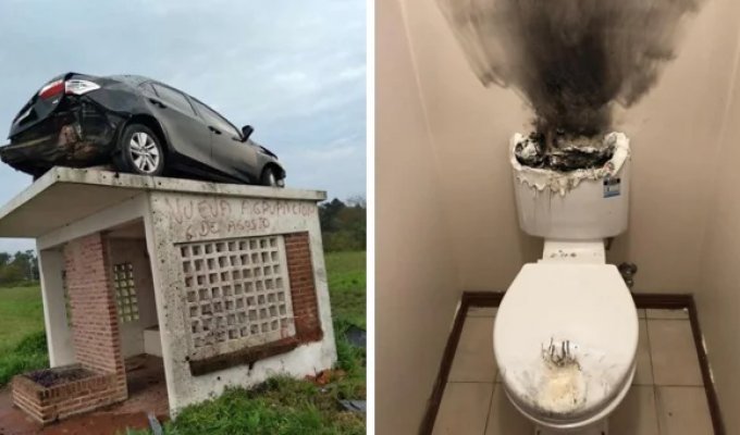 16 Situations When Something So Strange Happened That There Are Far More Questions Than Answers (17 photos)