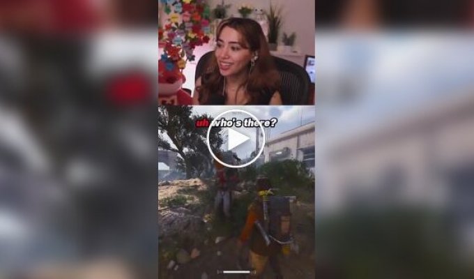 Девушка попыталась пофлиртовать во время игры, но получила неожиданный ответ