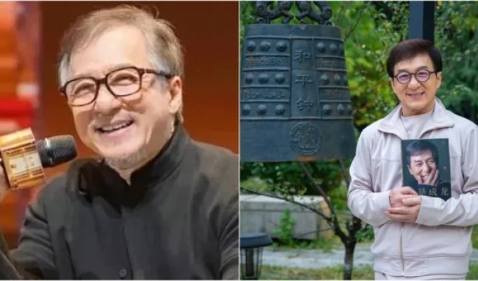 Jackie Chan recorded a farewell song for fans (1 photo + 2 videos)