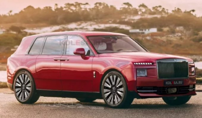 Рендери нового Rolls-Royce Cullinan (4 фото)