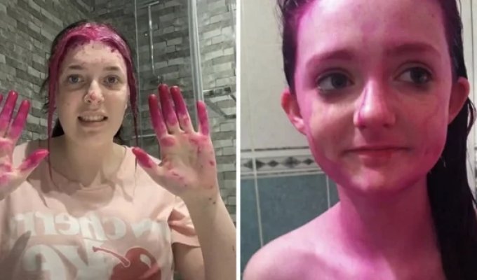 17 фотографій дівчат, які зважилися самі пофарбувати волосся, але щось пішло не так (18 фото)