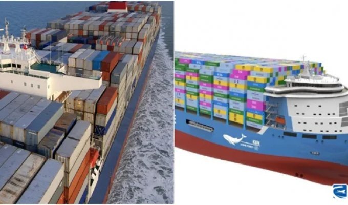 Ториевый реактор: Китай разрабатывает ядерную установку для крупнейшего контейнеровоза мира (3 фото)