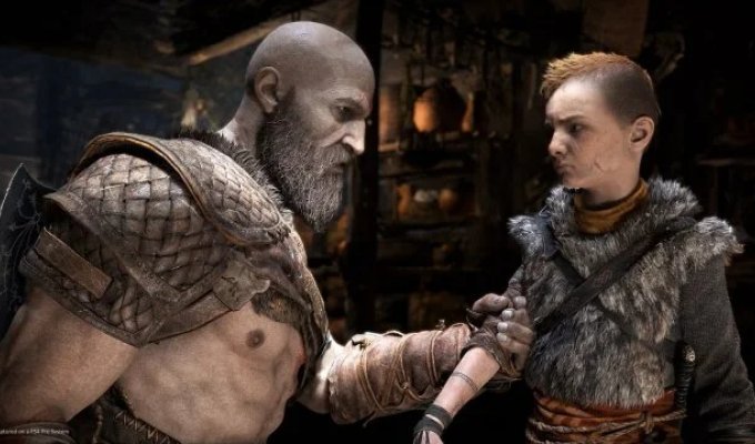 The first still from the God of War series was released online – fans are unhappy with Kratos (4 photos)