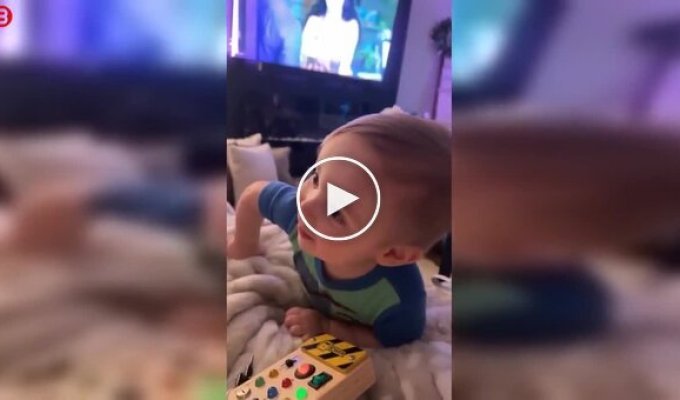 A child suddenly changed priorities while jogging