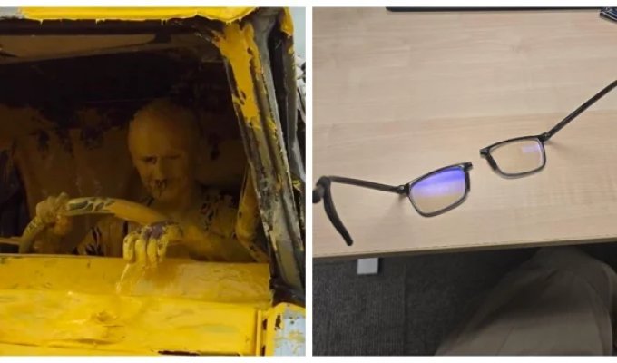 20 examples of funny and sad life situations in which a day didn't go according to plan (21 photos)