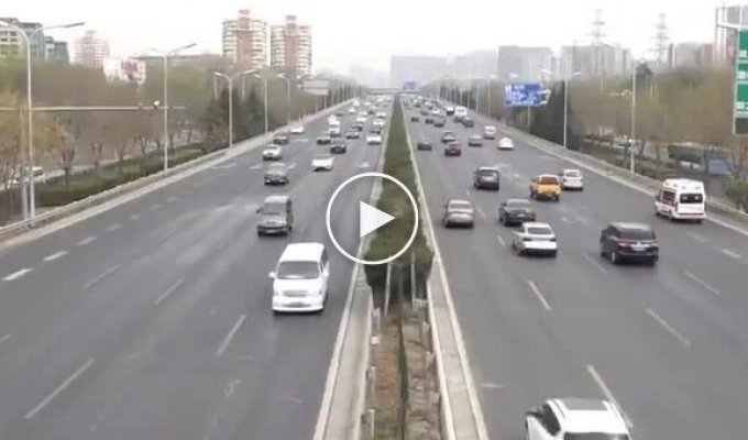 В Пекине уложили 8000 тонн асфальта всего за 6 часов