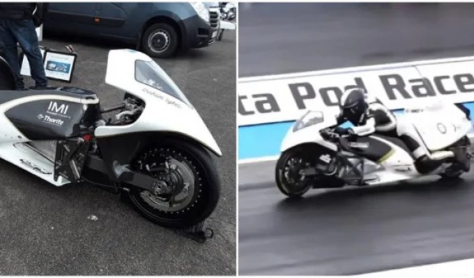 0 to 100 km/h in 0.4 seconds on open water: a British engineer's crazy garage project (4 photos + 2 videos)