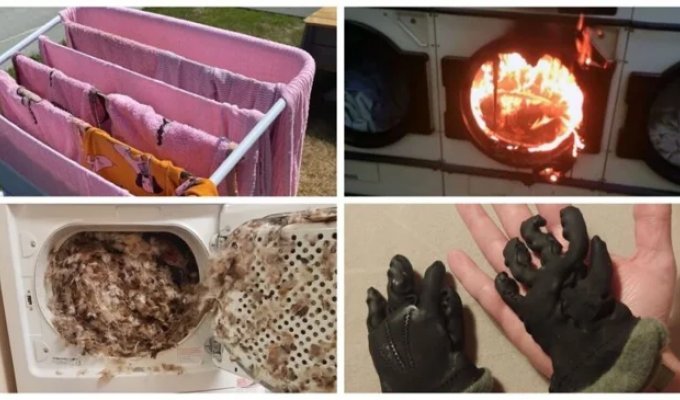 И смешно, и грустно: 30 курьезных происшествий во время стирки (31 фото)