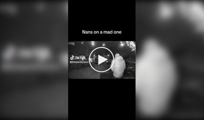 Leaving the house ended with a fall on the asphalt.