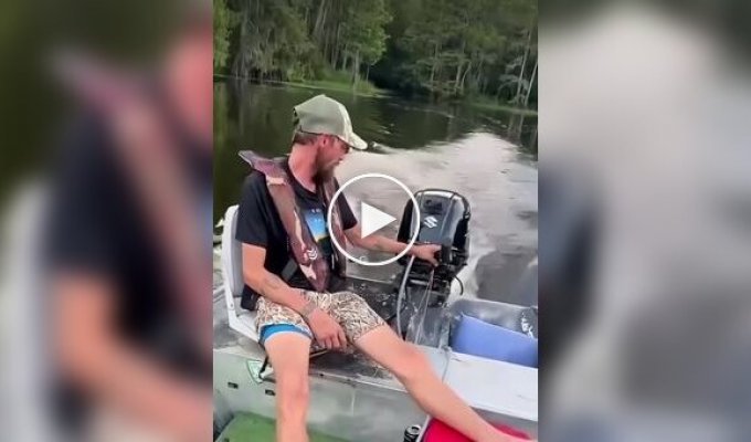 Man caught a bream