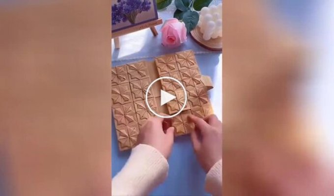 Кошелек из бумаги