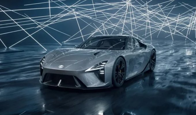 Lexus представил возрождённый суперкар LFA (10 фото)