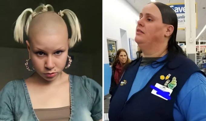 Что принимает парикмахер и куда смотрят женщины? Эти причёски просто безумны (17 фото)