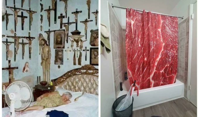 Bizarre Decor: 22 Photos from Real Homes That Defy Explanation (23 photos)