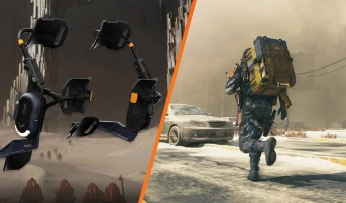 An exoskeleton from the game Death Stranding has been announced (4 photos + 1 video)