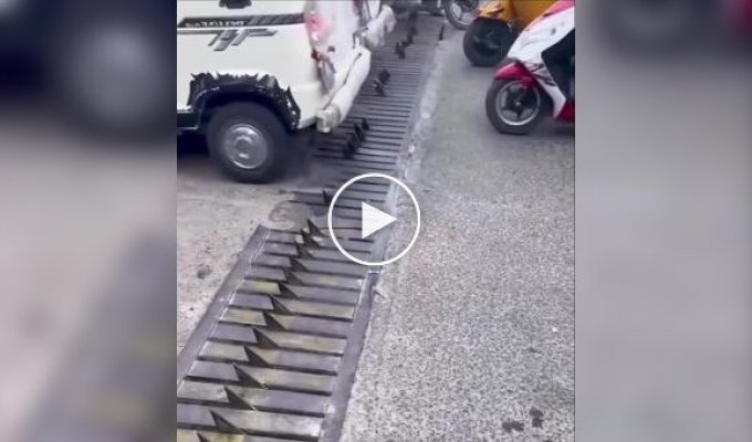 In Iran, they came up with a harsh way to force drivers to obey traffic rules