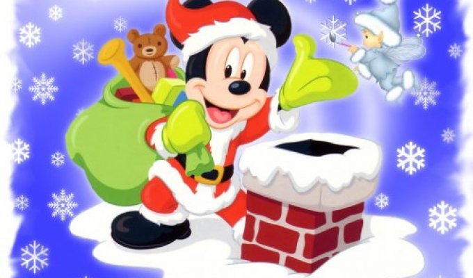 Мультяшный Новый Год (30 обоев)