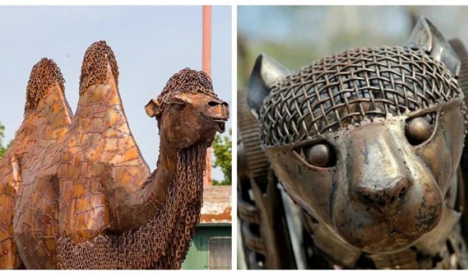 Kovozoo - an amazing metal zoo (50 photos)