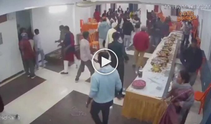 Guests ruined a wedding after fighting over dessert