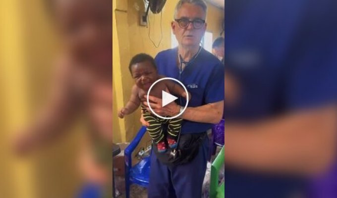 A quick way to calm a crying child