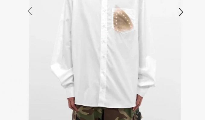 Рубашка со следом от утюга (4 фото)