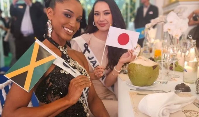 Miss Jamaica Gabrielle Henry fell at the Miss Universe 2025 pageant (8 photos + 2 videos)
