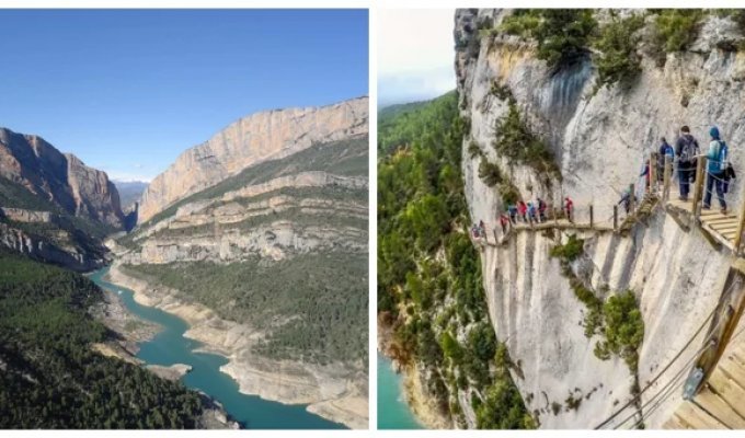The Mont Rebeil Gorge, Where You Can Navigate the Fine Line Between Excitement and Fear (18 photos + 1 video)