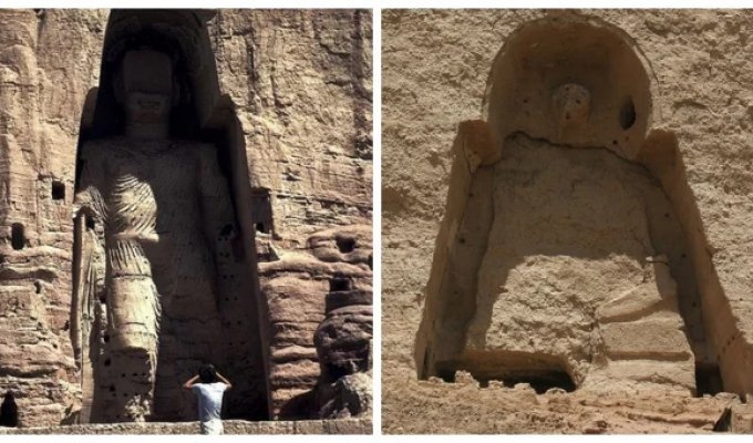 The last secret of the Bamiyan Buddhas (10 photos)