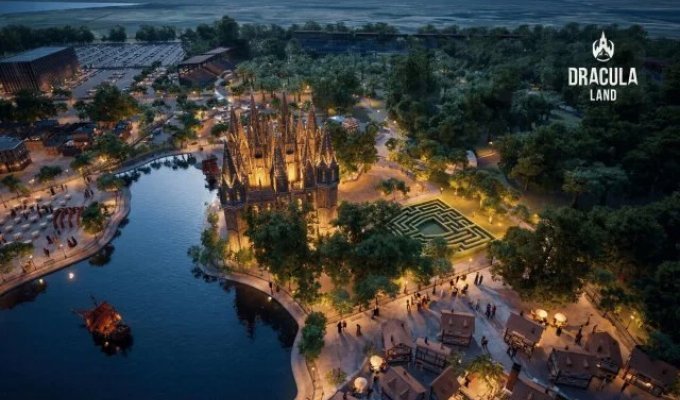 Romania to build massive "Dracula" theme park for €1 billion (4 photos)