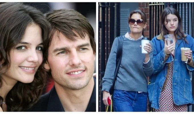 Vow of silence: the shocking truth about Katie Holmes's silent birth (9 photos)