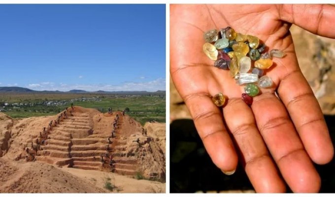 How a Madagascar Village Became the Sapphire Capital of the World and Couldn't Withstand the Burden (11 photos + 2 videos)