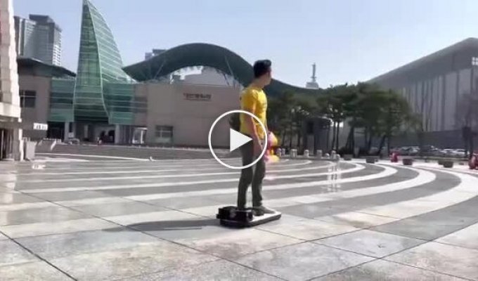 The hoverboard from "Back to the Future" no longer seems like science fiction