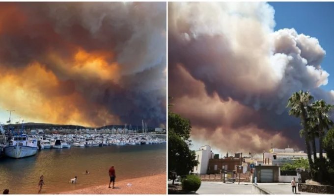 A new heat wave of up to +43°C will turn southern Europe into a powder keg: rescuers are sounding the alarm over forest fires (3 photos + 5 videos)