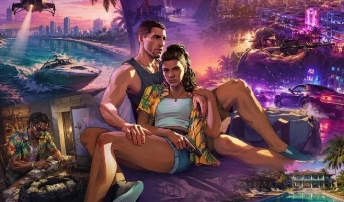 Наскільки сильно деякі геймери чекають на новий трейлер GTA 6 (3 фото + 1 відео)
