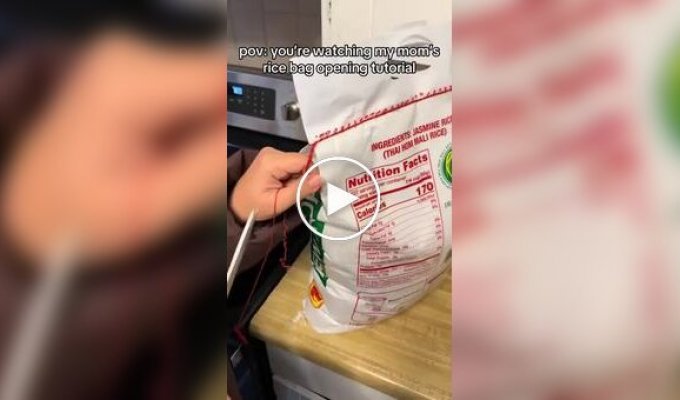 Opening a Bag the Right Way