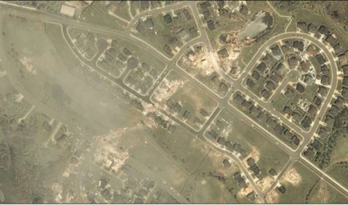 Природные катаклизмы со спутника GeoEye (22 фото)