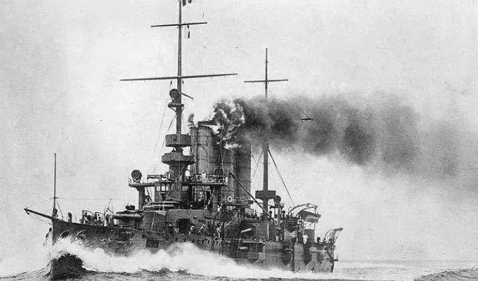 Compact, maneuverable, protected, and... useless. Erzherzog Karl-class battleships (5 photos)