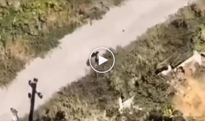 The occupier shoots a civilian while trying to evacuate from the village of Udachnoye in Donetsk region