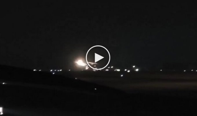 US fighter jet exploded while trying to take off