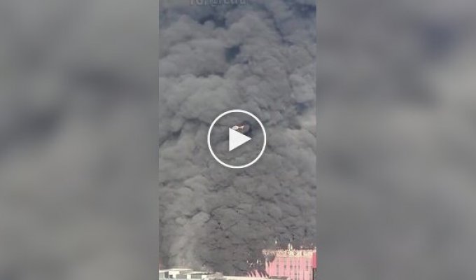 Firefighting at a Korean logistics center