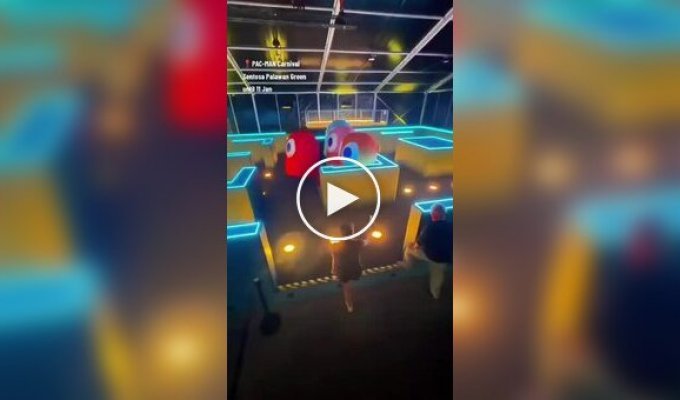 В Pac-Man можно сыграть в реальной жизни