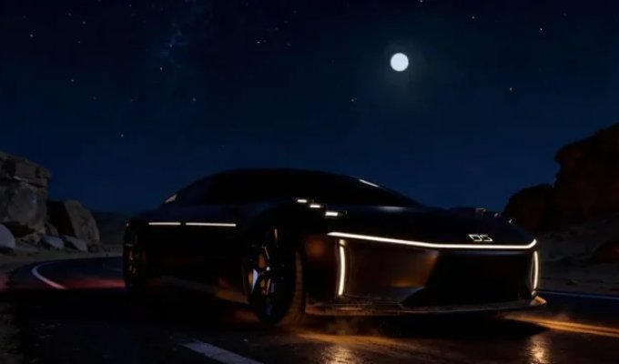 У США розробили суперкар спеціально для їзди ночами (5 фото)