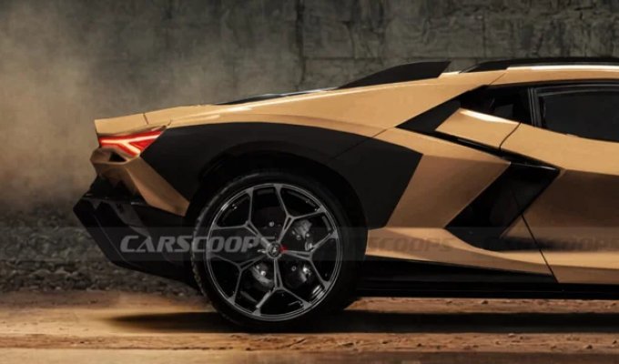 Lamborghini's next surprise could be a V12-powered supercar suitable for camping (5 photos)