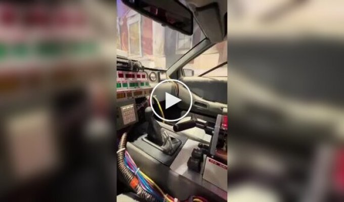 A Back to the Future Fan Created His Own Legendary DeLorean