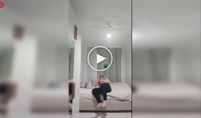 A regular game in a room went wrong