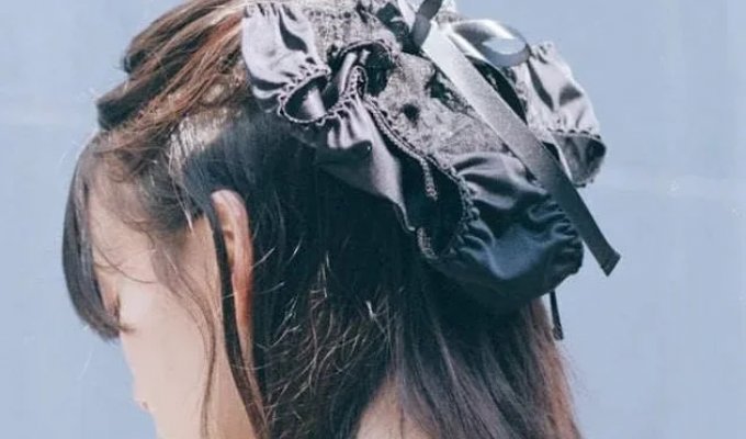 Panties-hairpin – ruthless Japanese fashion (6 photos)