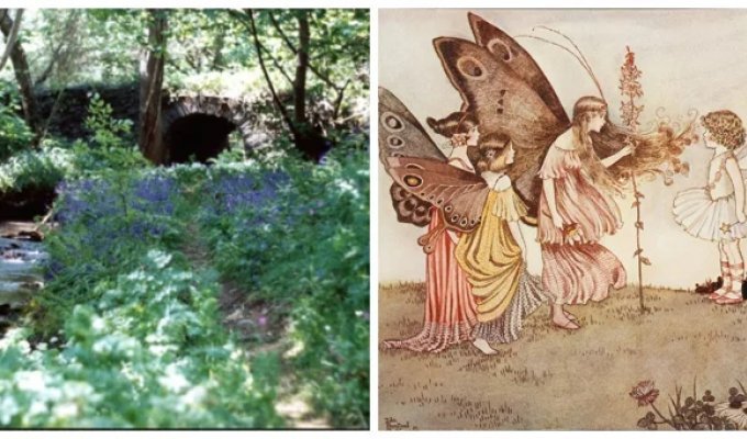 The Magical Fairy Bridge Where Children's Letters Disappear (9 photos + 1 video)