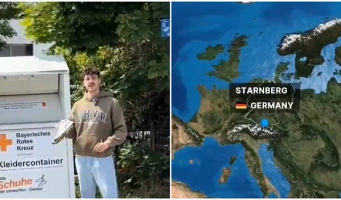 A German TikToker revealed the secret of Red Cross containers (2 photos + 1 video)