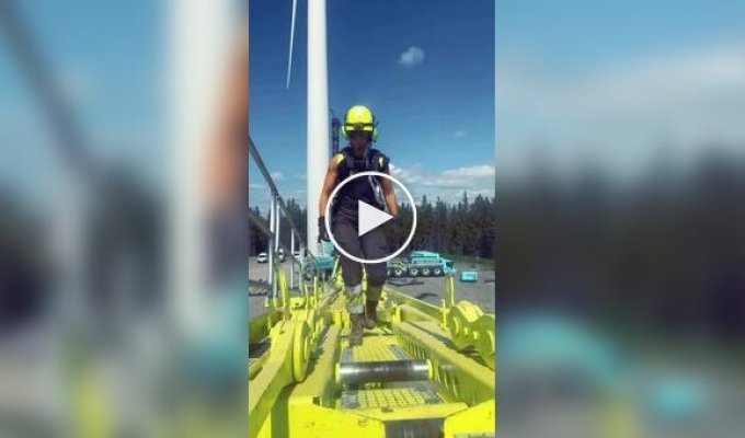 Swedish crane operator